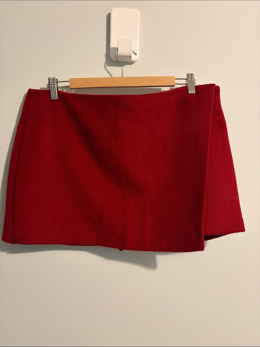 Abercrombie & Fitch Red Mini Skirt - Structured A-Line